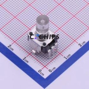 ตัวต้านทานแบบปรับได้/โพเทนชิออมิเตอร์ผ่านรู (THT) RK09K1130D62 10kOhm 20% 20V 50mW - Product Image 1