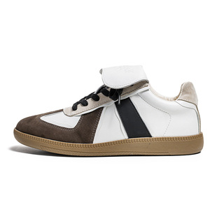 Baskets décontractées de créateur pour hommes, respirantes, style Derby vintage, chaussures de marche, mocassins plats en caoutchouc tendance, logo personnalisé - Product Image 6