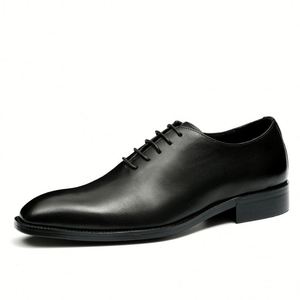 Chaussures mocassins à pampilles confortables et polyvalentes en cuir pleine fleur britannique à motifs rétro italiens pour hommes - Product Image 6