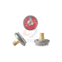 Manomètre d'extincteur 195PSI (37mm)-Soupape de sécurité haute précision pour extincteurs à poudre sèche/CO2