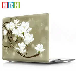 친환경 아름다운 꽃 PC 사용자 정의 하드 노트북 케이스 커버 맥북 프로 에어 11 12 13 15 M1 A2338 노트북 하드 케이스