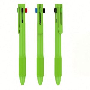 Promotional Custom Logo 4 Color <b>Retractable</b> Ballpoint <b>Pens</b> Long-lasting Ink for Campus Events - Product Image 3