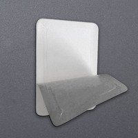 Étiquette d'identification d'actifs autocollante en PET mat effet coquille d'œuf, aluminium, logo personnalisé, étiquette de suivi des actifs
