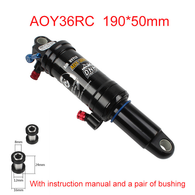 DNM AOY-36RC MTB Rear Shock Absorber - 165/190/200mm Adjustable