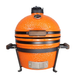 SEB 16 pouces Kamado Grill en acier et métal en forme d'oeuf de haute qualité Cuisine extérieure <span class=keywords><strong>BBQ</strong></span> <span class=keywords><strong>Pierre</strong></span> en céramique avec charbon de bois - Product Image 1