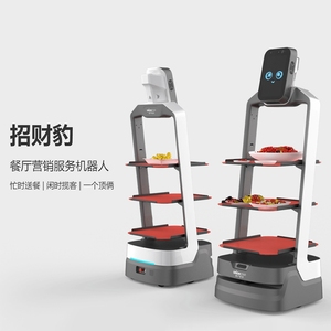 Nuovo stile Hot seller hotel ristoranti leopardo piccolo segreto Robot Robot per la consegna di cibo leopardo - Product Image 4
