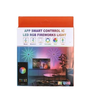 Tira de Luces LED RGB Inteligente para el Hogar, Luces Decorativas de Navidad con Control Remoto/Aplicación, 5V - Product Image 5