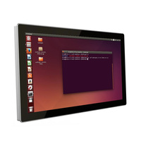 15.6 pouces IP65 étanche robuste sans ventilateur Intel I3 I5 I7 Panel PC Win10 Linux Ubuntu industriel écran tactile capacitif PC