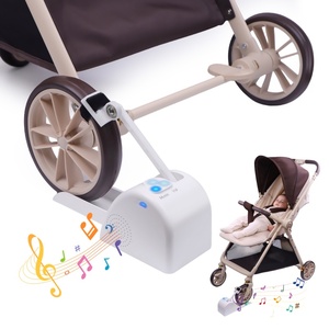 Nuovo Dondolo Elettrico Ricaricabile per Neonati con Funzionamento Silenzioso e Delicato per Aiutare il Sonno, Dondolo Rilassante con Rumore <span class=keywords><strong>Bianco</strong></span> - Product Image 1