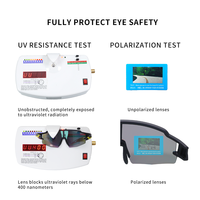 Lunettes de soleil de sport tendance Yijia Optical TR90, polarisées UV, lunettes de vélo personnalisées avec logo, lunettes de vélo d'extérieur pour hommes et femmes