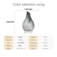 Diffuseur d'arômes à ultrasons sans eau, humidificateur créatif en verre pour bureau et maison, cadeau original
