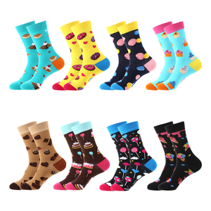 Chaussettes habillées amusantes Colorful Crazy Cool Funny Pattern <span class=keywords><strong>Funky</strong></span> Novelty Socks Cotton Crew - Product Image 5