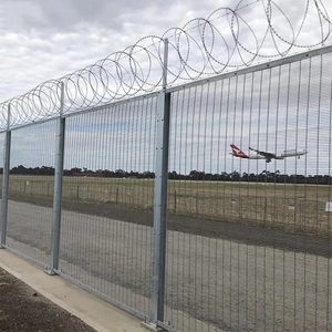Valla Clearview Forsale Valla DE SEGURIDAD galvanizada Anti Climb 358 Valla DE SEGURIDAD 358 Valla de aeropuerto Valla antirrobo - Product Image 1