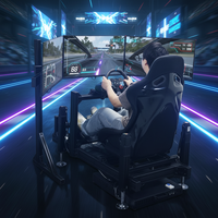 Simulador de Carreras YHY F1, Cabina de Simulación para Parques de Entretenimiento Comerciales, Plataforma de Simulación de Movimiento de Automóviles