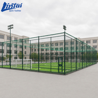 Cage de football multifonctionnelle personnalisable, ensemble complet d'équipement sportif, solution globale pour complexe sportif, solution pour terrain de football