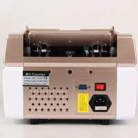 Machine de comptage d'argent multidevises pour le commerce extérieur pour le comptage mixte de devises en espèces en dollars américains