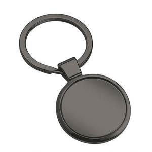 Llavero redondo de metal de 30 mm para llaves y accesorios - Product Image 1