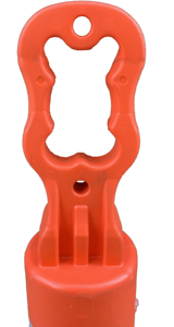 Nhiệm Vụ Nặng Nề Cao Su Cơ Sở Giao Thông Delineator Bài Di Động HDPE Làn Đường Tách Bão Bảo Vệ An Toàn Cảnh Báo Giao Thông Thiết Bị - Product Image 6