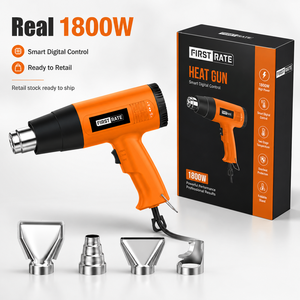 Pistola de Calor con Cable de 1800W para Envoltura Termoencogible y Remoción 866B - Product Image 1