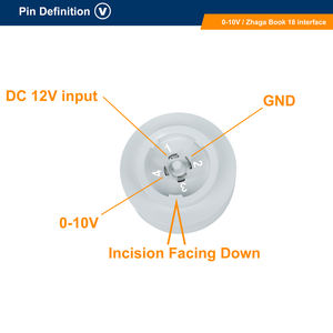 레이더 센서 LED 인체 감지 BAT-EQ-127 하이 베이 적외선 주광 센서 스마트 조명 시스템 산업 공장용 - Product Image 4