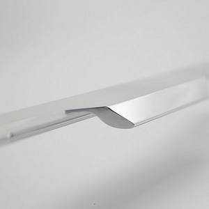 Manijas de Puerta de Armario Fresadas de Cuerpo Completo, Acabado Brillante y Liso, Estilo Pulgar, para Toda la Casa, Nuevo en Existencia - Product Image 2