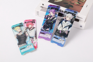 Tarjeta Acrílica con Efecto Láser, Edición Láser Personalizable, Tarjeta de Anime con Efecto Arcoíris Láser, Regalos de Moda - Product Image 6