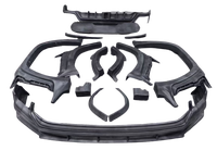 Nouveau kit carrosserie large pour LX600/LX700 2021/2022 avec diffuseur de pare-chocs avant et spoiler