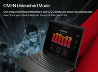 Ordinateur portable de jeu H&P 15,3 pouces, écran IPS 2K 180 Hz, Ultra 7 255HX ou 9 290HX, 16 Go, SSD 1 To, RTX 5050, 5060 ou 5070