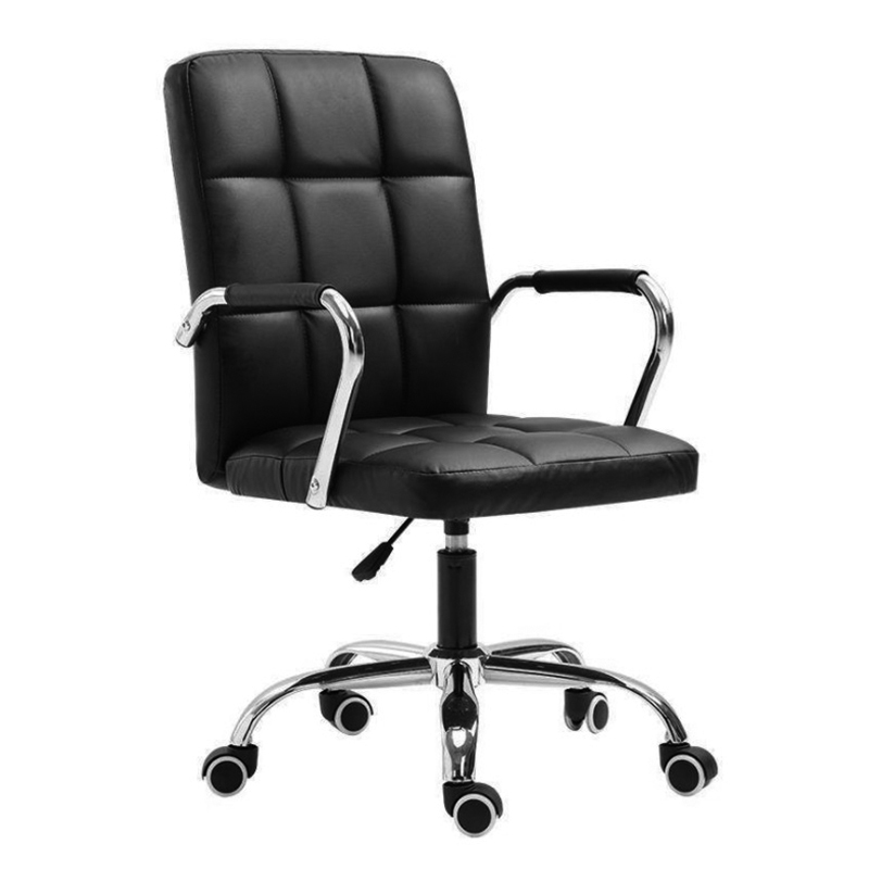 Bearing black modern PU leather computer chair office chair furniture