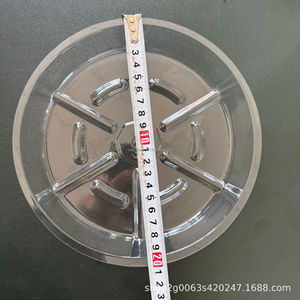 Nhà Máy Bán Hàng Trực Tiếp Trong Suốt Vỏ Sò Khay Nhựa 6/8/10/12 Inch Kích Thước Cho Làm Vườn Cây Giống Trái Cây Rau Lưu Trữ - Product Image 4