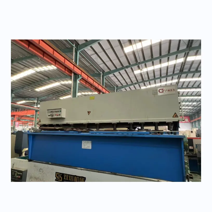 Mesin cukur hidrolik CNC otomatis Beili Guangzhou Beili mesin potong geser lembaran logam 6X4000