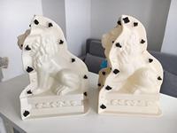 Reazone RZS02b Moule en plastique ABS haute précision pour lion en béton, décoration extérieure pour la construction de maisons, moule 3D en plastique