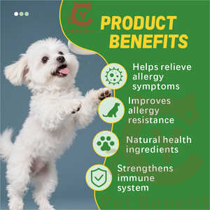 Masticables para la <span class=keywords><strong>alergia</strong></span> canina <span class=keywords><strong>de</strong></span> Factory Dog, con extracto <span class=keywords><strong>de</strong></span> Neem, para aliviar la picazón, refuerzo inmunológico, salud <span class=keywords><strong>de</strong></span> la piel y el pelaje, cuidado óptimo para la salud <span class=keywords><strong>de</strong></span> <span class=keywords><strong>las</strong></span> mascotas - Product Image 4