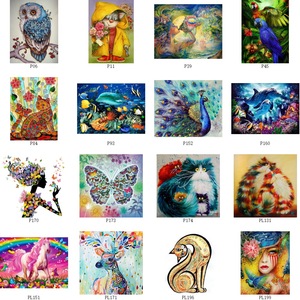 Hot Selling Fairy Butterfly Handmade Full <strong>Round</strong> Drill Diamond Painting <strong>Canvas</strong> for Fun - Product Image 5