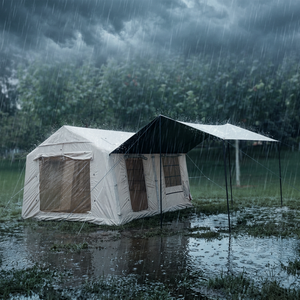High Quality Camping <b>Tent</b> With Reinforced Four Seasons Use Large Space With Factory Price Inflatable Family Camping <b>Tent</b> - Product Image 3