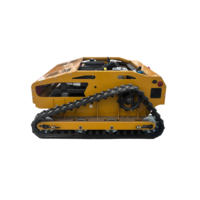 Cortadora de Césped con Control Remoto para Terrenos Inclinados, Motor de Gasolina, Máquina Cortadora de Césped para Zonas Montañosas