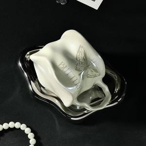 Taza de Cerámica de Lujo Ligero y Alta Gama, Elegante Taza de Café y Té para Uso en el Hogar y la Oficina - Product Image 4