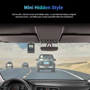 4g 2 pouces mini dash cam avec wifi gps diffusion en direct sur téléphone double objectif HD1080P enregistrement android 8 4g cloud dashcam