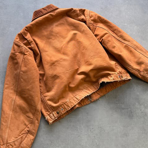 DiZNEW <span class=keywords><strong>Chaqueta</strong></span> Hombre Custom Oversized Color Wash Moda Solapa Rasgado Jeans <span class=keywords><strong>Chaqueta</strong></span> para Hombres - Product Image 2