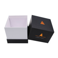 Fournisseur chinois Formoo, boîte cadeau carrée rigide en papier artistique de luxe, faite à la main, pour cosmétiques et bougies, impression quadricolore, dorure à chaud