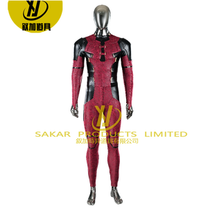Costumi Personalizzati in Maglia <span class=keywords><strong>di</strong></span> <span class=keywords><strong>Deadpool</strong></span> Wade Wilson per Collezione Personale, Cosplay, Personaggi Cinematografici, Abiti per Performance - Product Image 6
