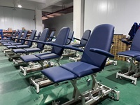 Chaises d'examen de podologie, table de massage électrique, fauteuil de pédicure, civière de physiothérapie Camilla, lit de thérapeute, banc, canapé d'examen médical