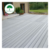 Tarima de WPC para Exteriores, Resistente al Agua, con Superficie con Relieve de Grano de Madera, Colores Personalizables, Venta al Por Mayor Comercial