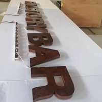 Lettres de canal rétroéclairées de 8 pieds de haut, éclairage mural personnalisé, logo 3D rétroéclairé, enseigne extérieure, enseignes en acrylique rétroéclairées par LED