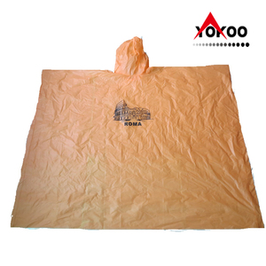Promotional Impermeable Emergency PEVA Regen <b>Poncho</b> Lightweight <b>Poncho</b> Raincoat for European Market - Product Image 2
