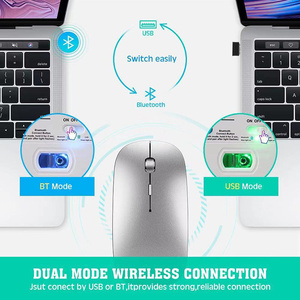 Wireless Keyboard <b>Mouse</b> Combo Ultra Slim Full Size Desktop Keyboard and Optical <b>Mouse</b> USB Receiver <b>for</b> Laptop <b>computer</b> - Product Image 3