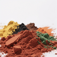 Pigment en oxyde de fer rouge 130 fe229, pour carreaux en caoutchouc