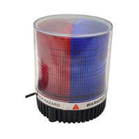 Doppellinsen-10-LED-Stroboskop-Warnleuchte DC12-24V Magnetische Deckenleuchte Gelb Rot Blau LED-Blinkleuchte für Fahrzeuge