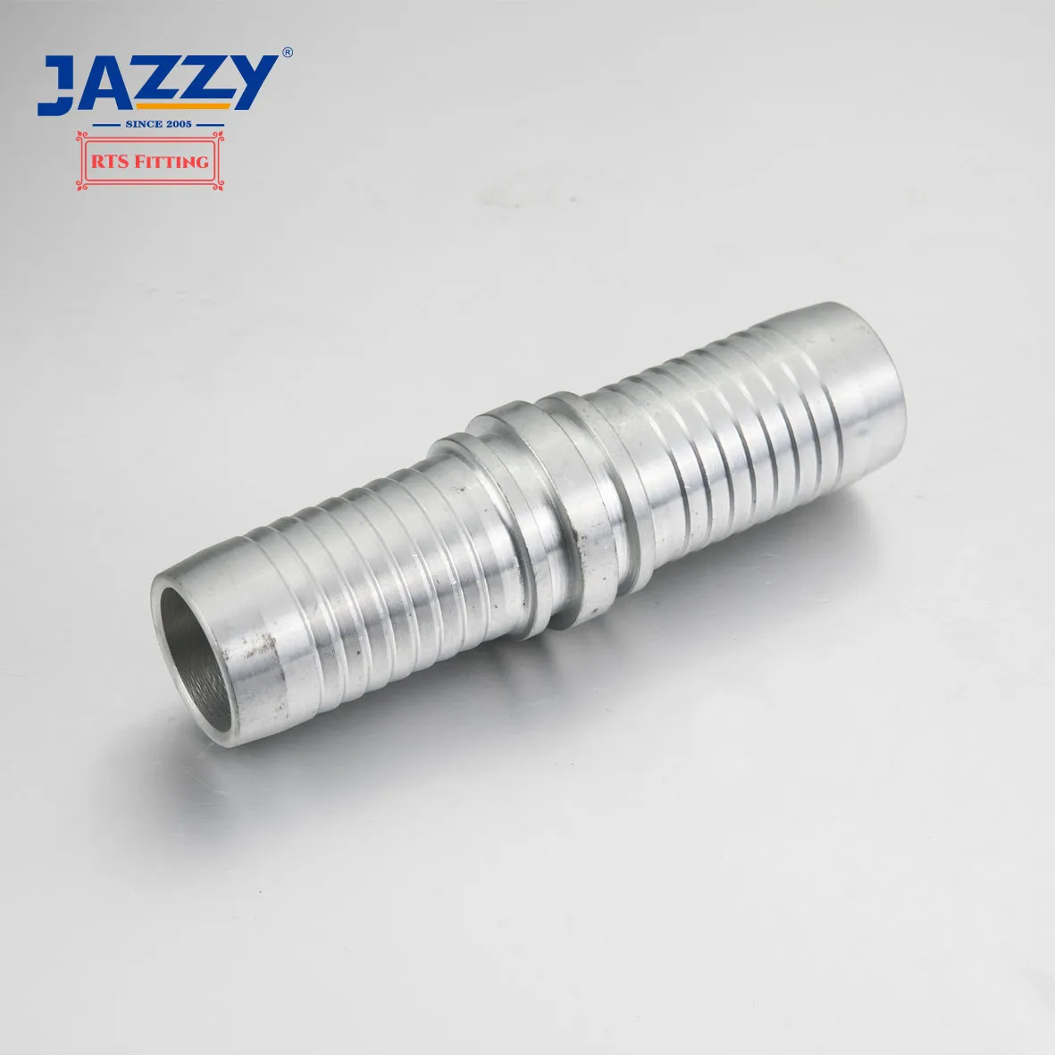 JAZZY excellent forged carbon steel double connector hydraulic ferrule hose fittings Hydraulic Fitting