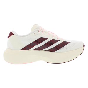 Chaussures Adidas Adizero Evo SL pour femmes Off White Shadow Red Pink Spark Lightstrike Pro Running - Product Image 2